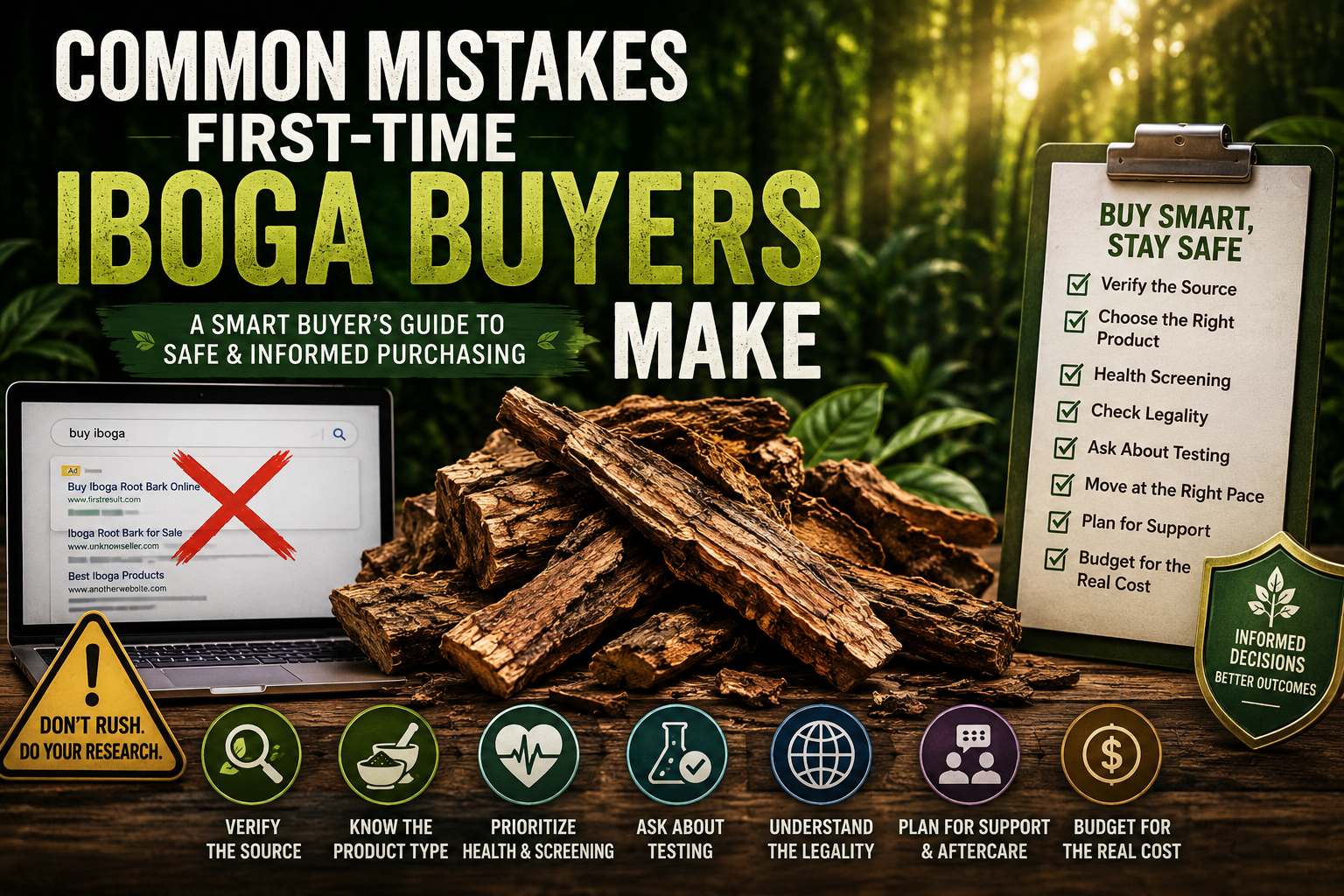 Common Mistakes First-Time Iboga Buyers Make