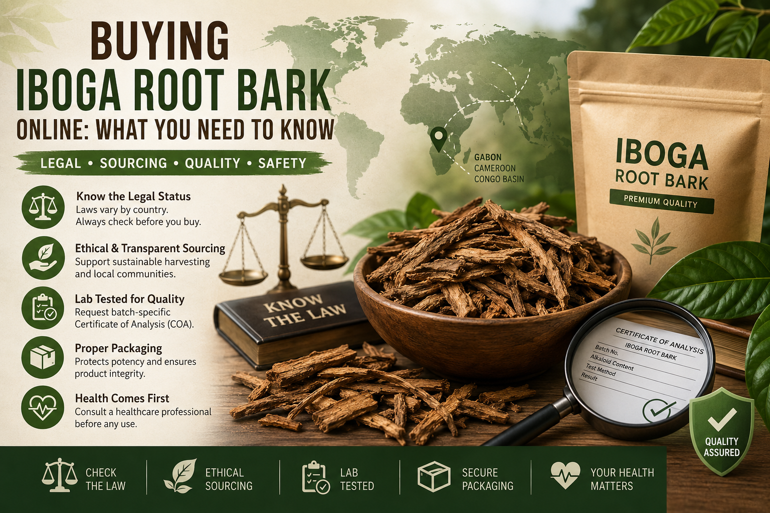 What to Look for Before Buying Iboga Root Bark Online