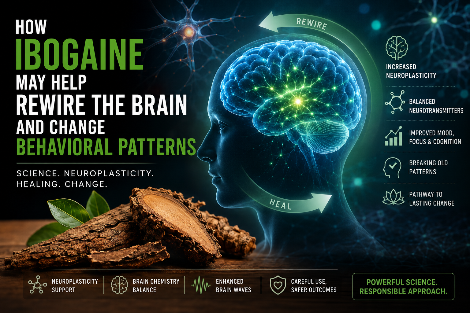 How Ibogaine May Help Rewire the Brain and Change Behavioral Patterns