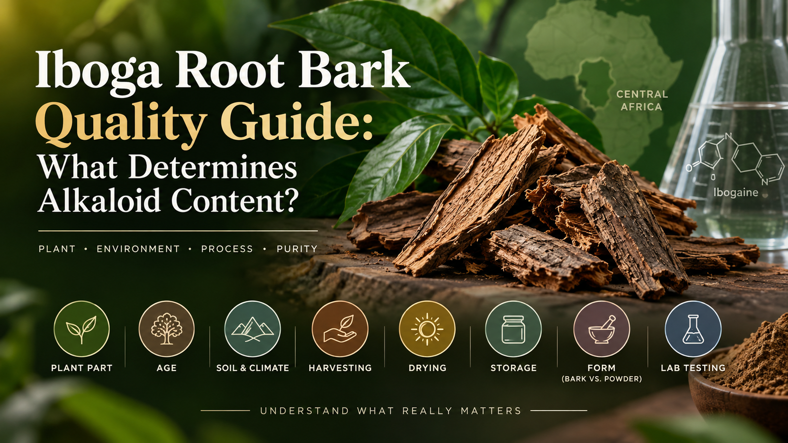 Iboga Root Bark Quality Guide