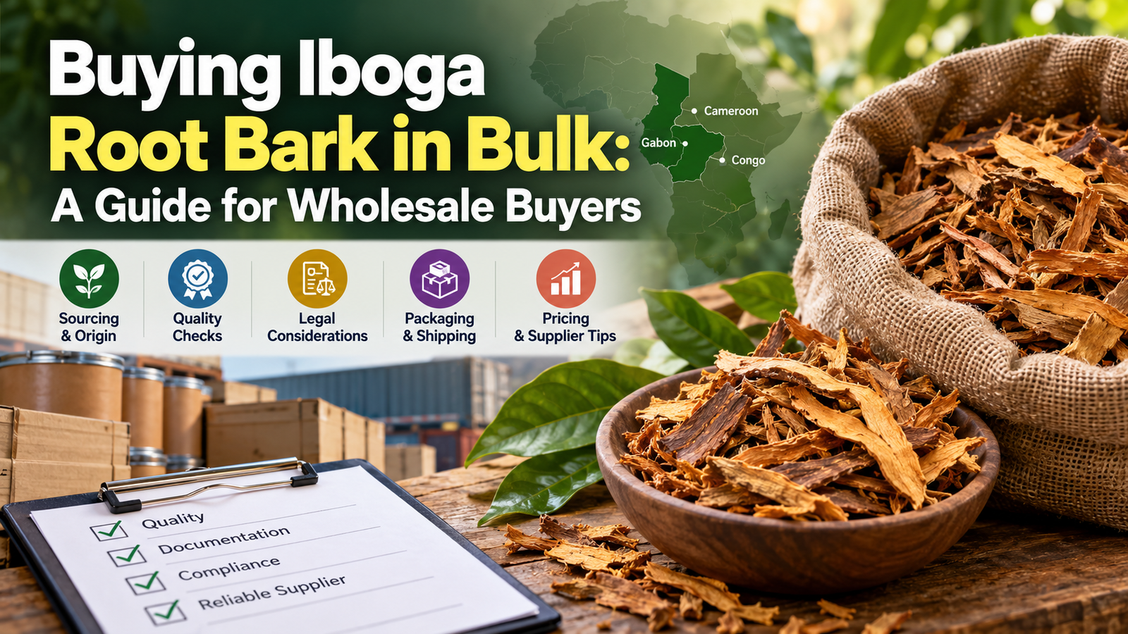Buying Iboga Root Bark in Bulk